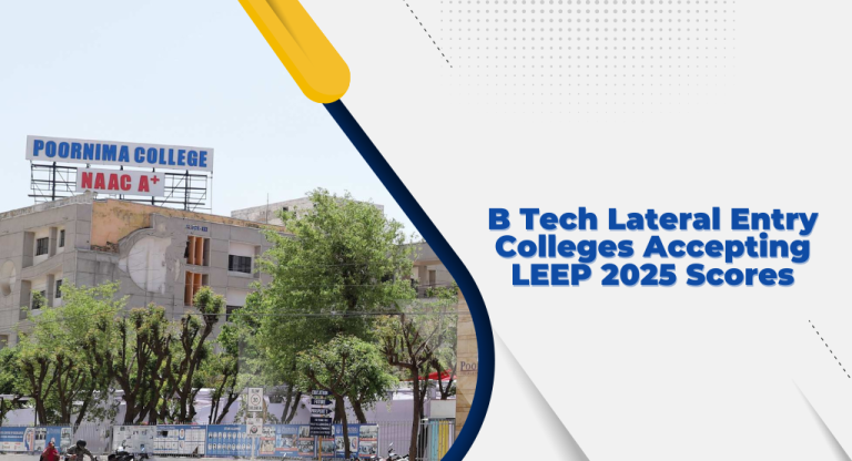 B.tech lateral entry college